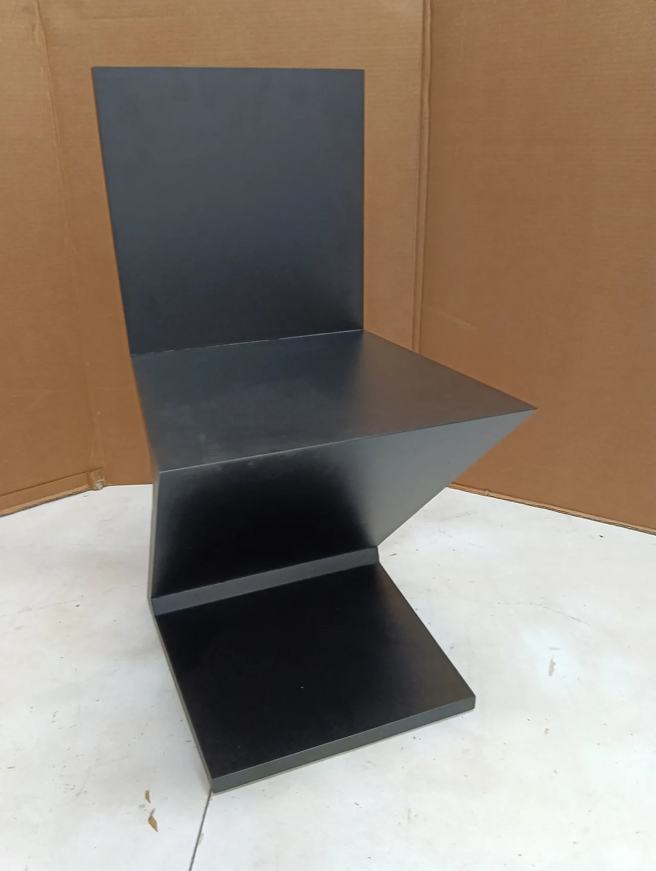 Sedia Zig Zag laccata di Thomas Gerrit Rietveld per Alivar, 2000 114