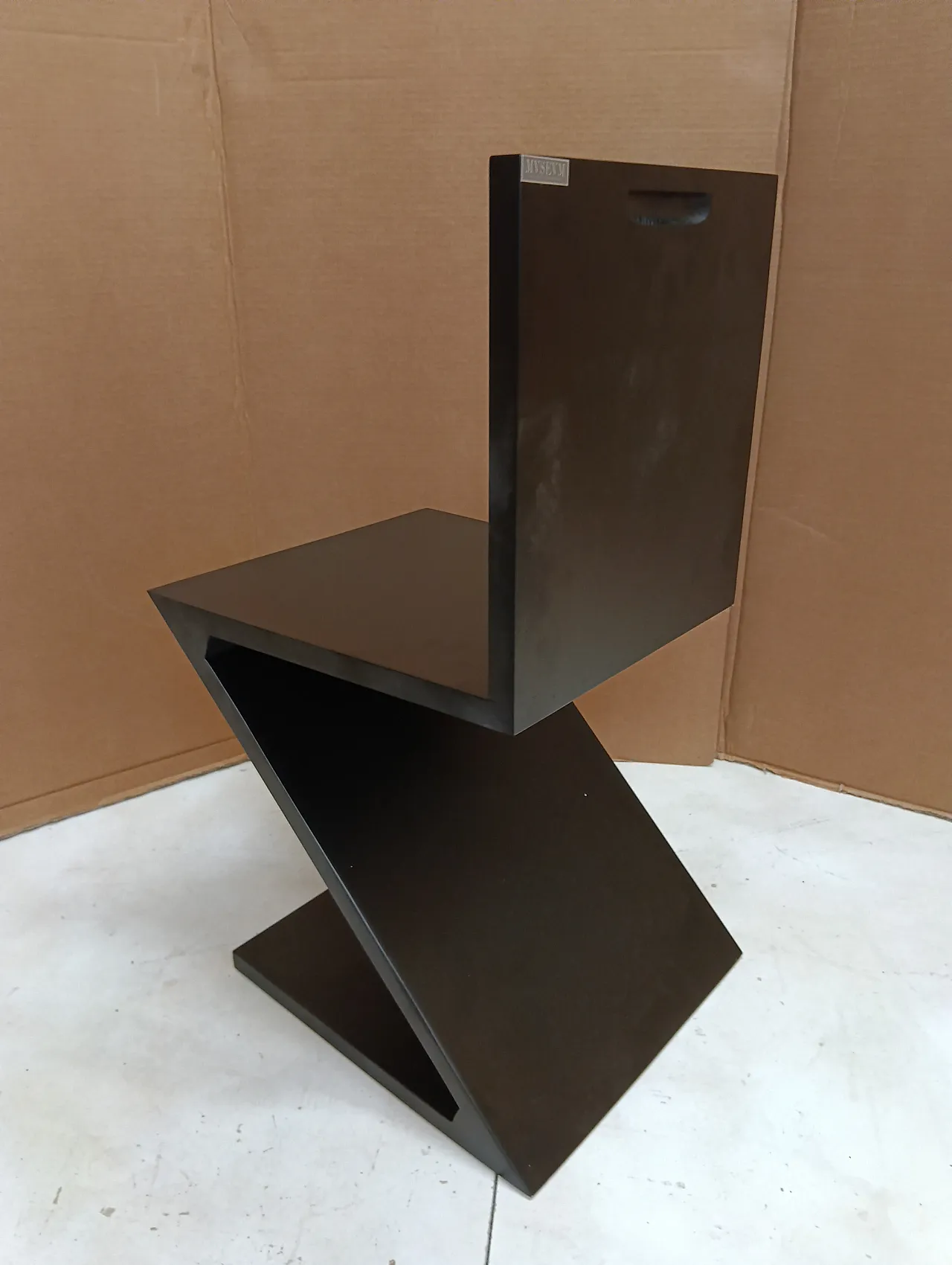 Sedia Zig Zag laccata di Thomas Gerrit Rietveld per Alivar, 2000 131