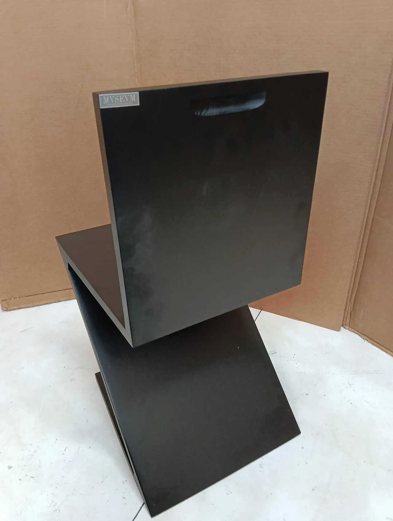 Sedia Zig Zag laccata di Thomas Gerrit Rietveld per Alivar, 2000 134