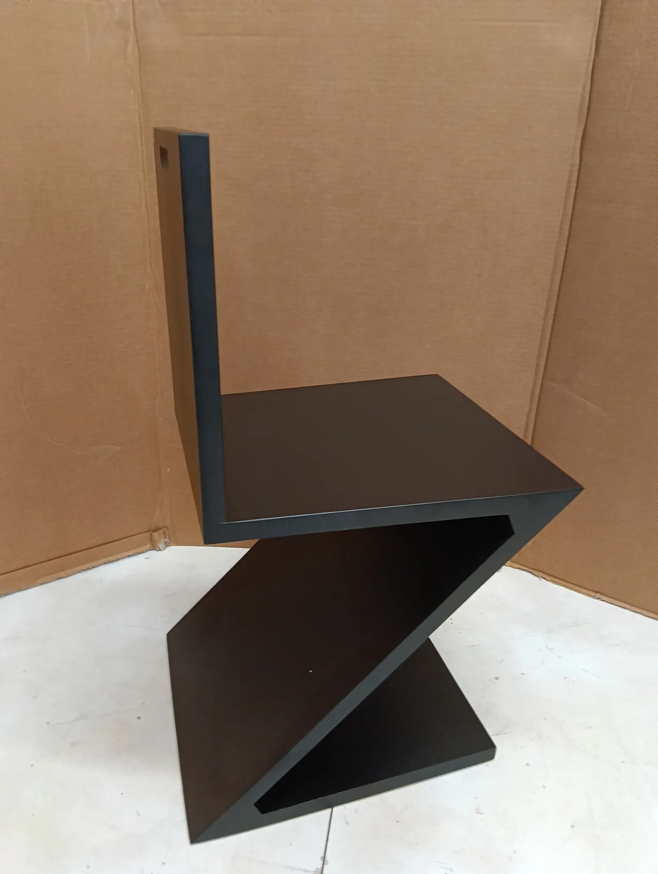Sedia Zig Zag laccata di Thomas Gerrit Rietveld per Alivar, 2000 138