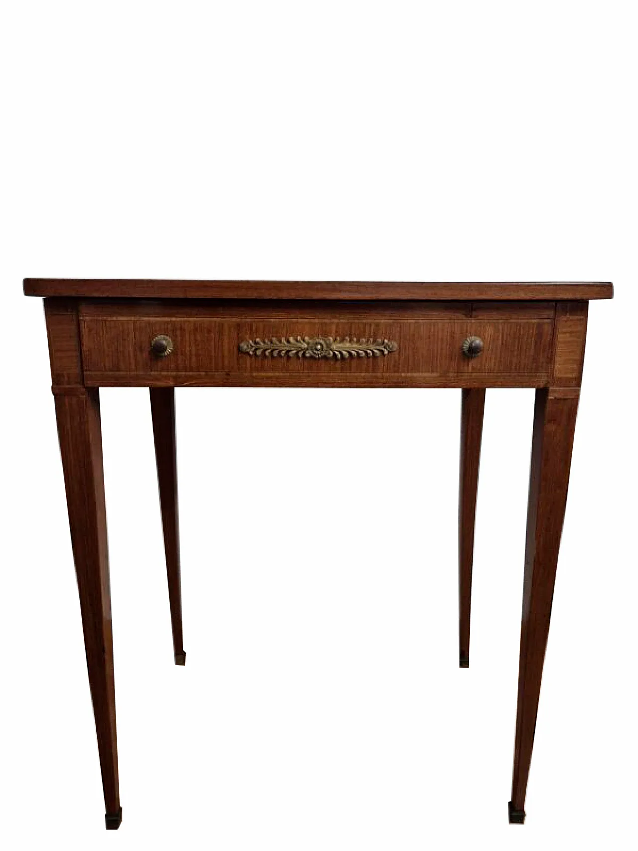 Tavolo rettangolare in legno stile Luigi XVI, '800 7