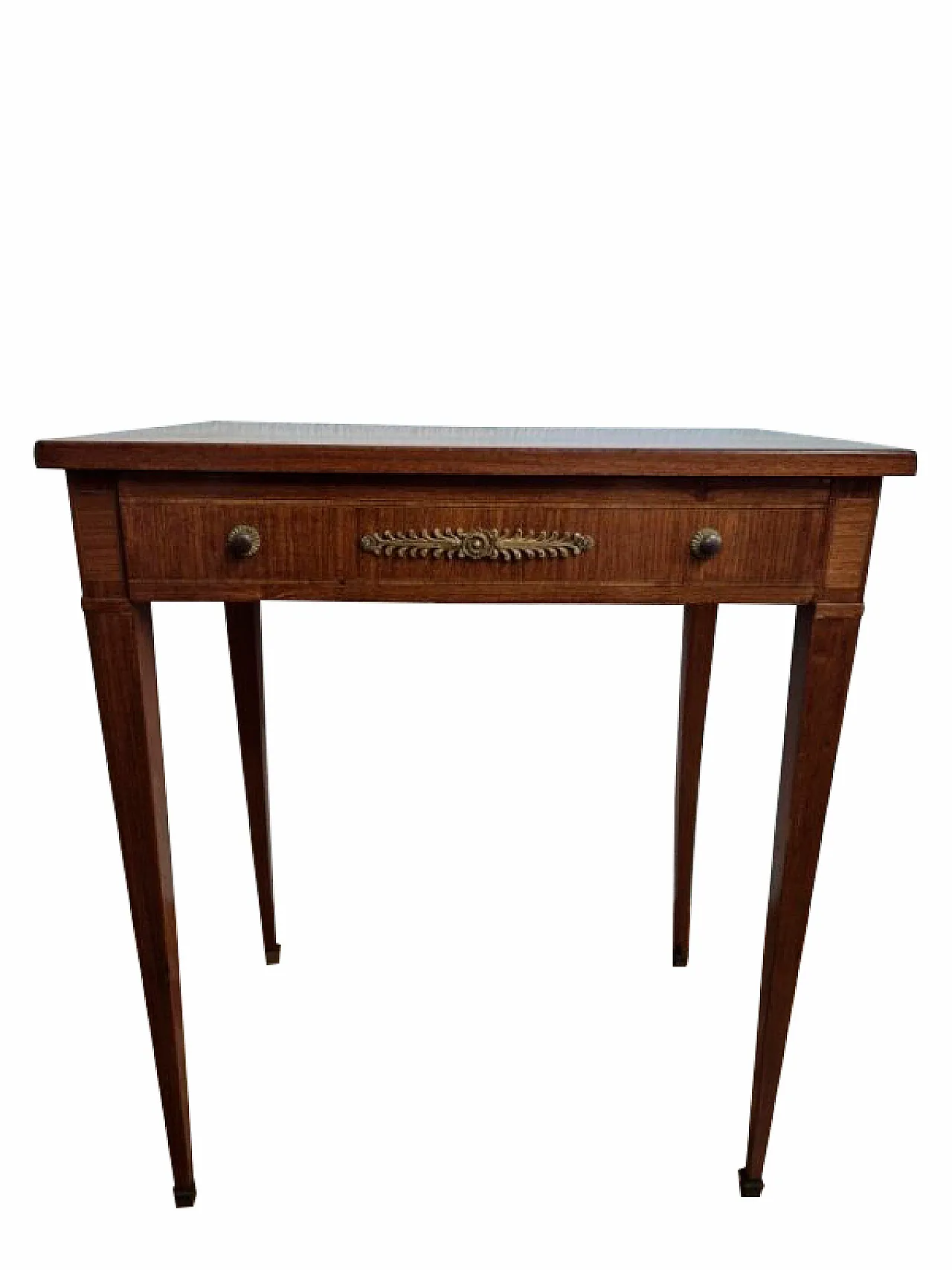 Tavolo rettangolare in legno stile Luigi XVI, '800 11
