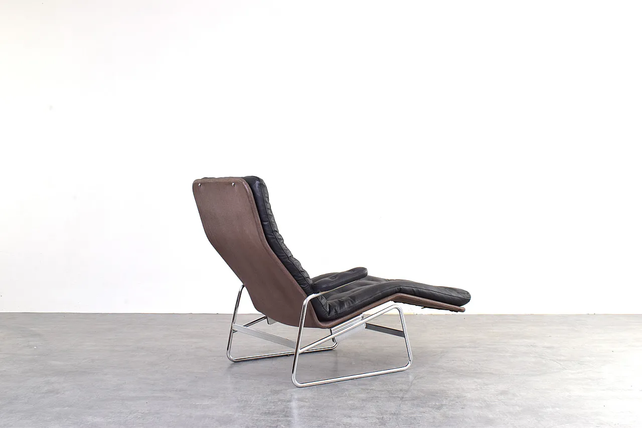 Pair of Bauhaus Fenix Chaise Lounges by Sam Larsson Dux, 70s 10