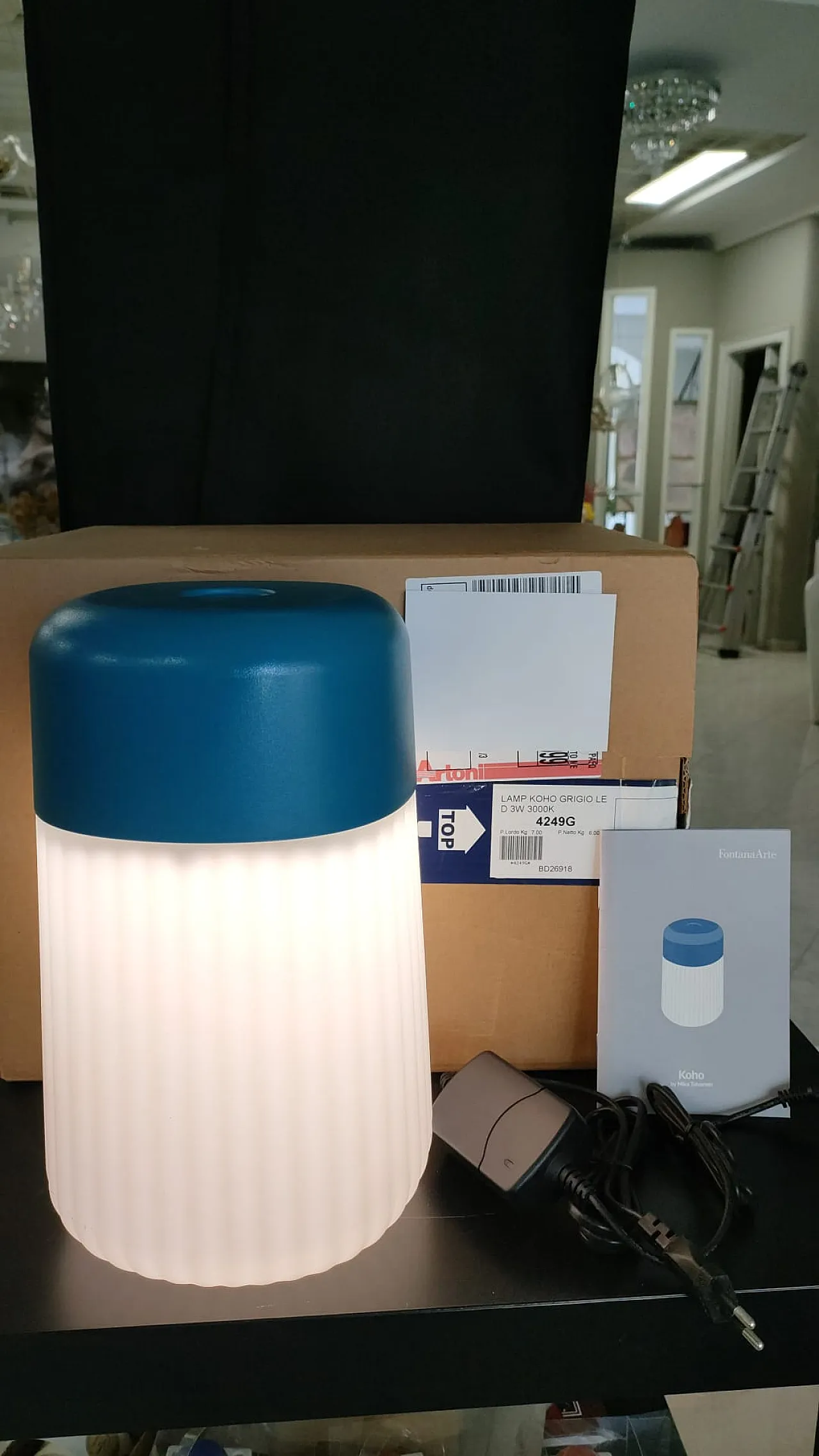 Lampadac Ricaricabile Koho di Mika Tolvanen per FontanaArte, 2000 6