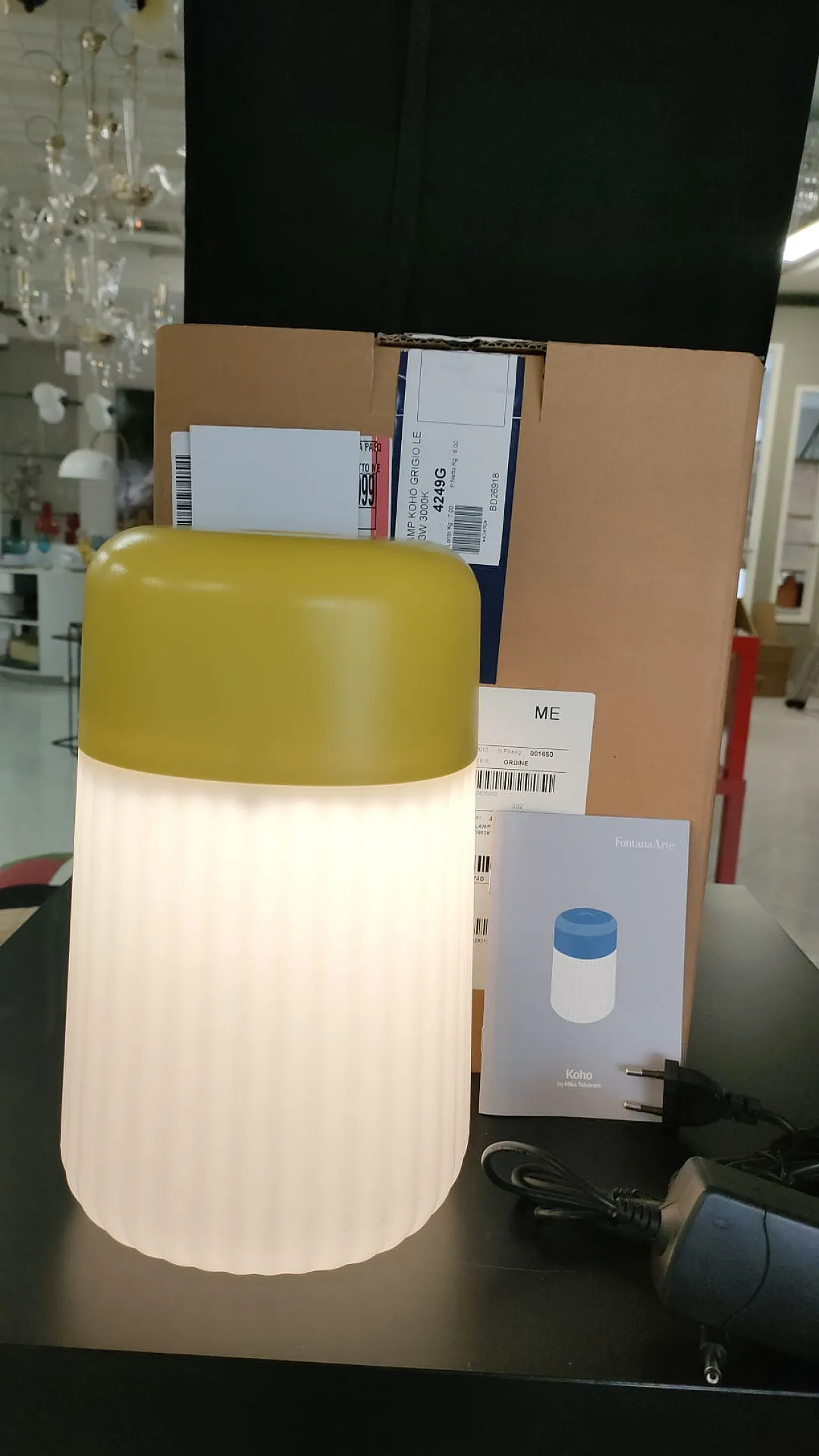 Lampadac Ricaricabile Koho di Mika Tolvanen per FontanaArte, 2000 7