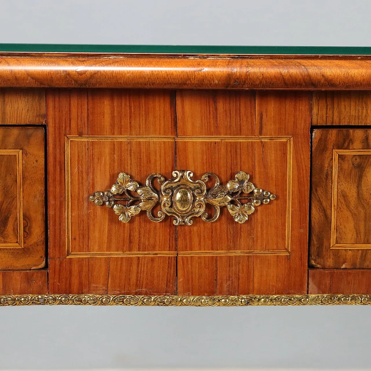 Open desk in Bois de Rose, walnut and mahogany, 19th century 6