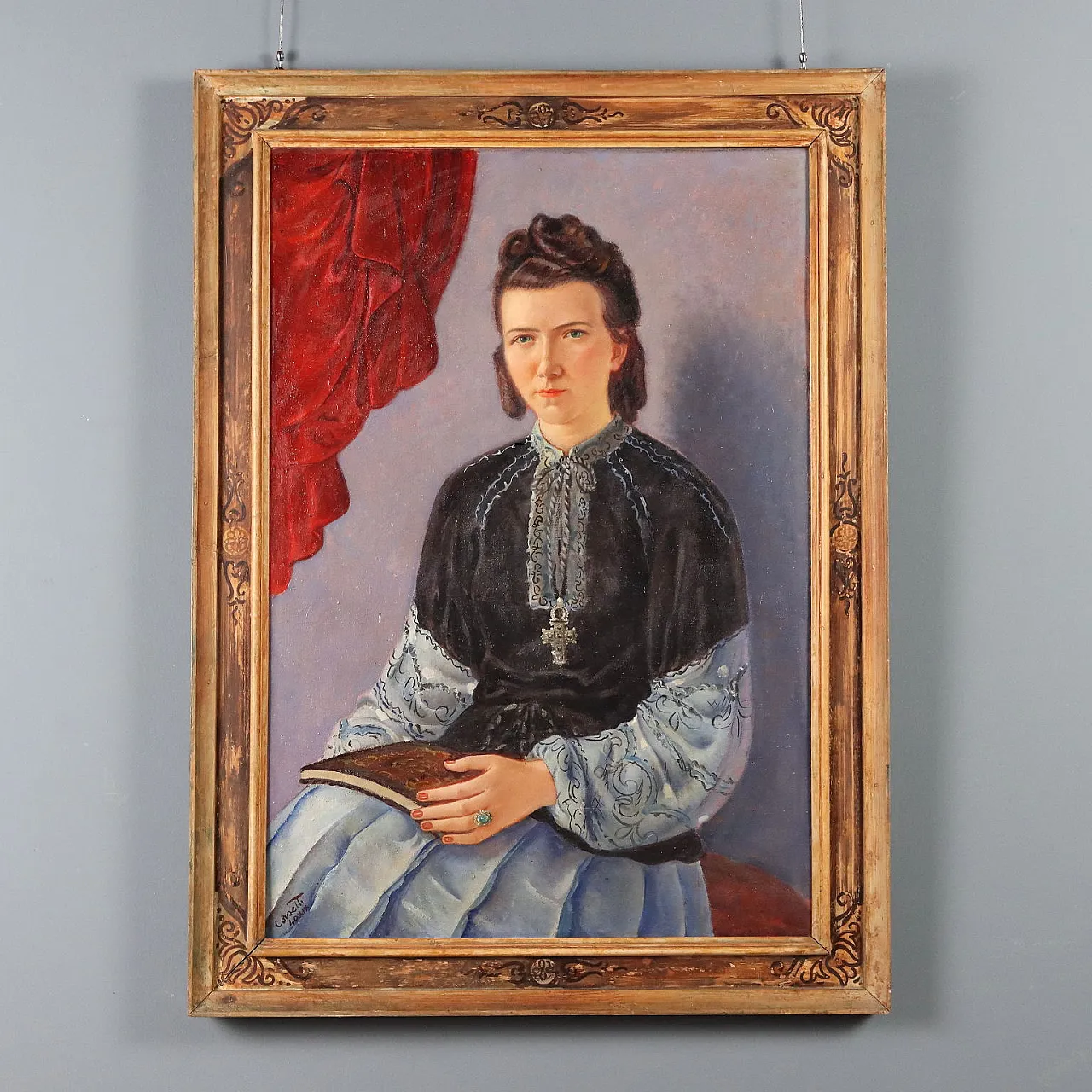 Painting by Attilio Corsetti, 20th century 1