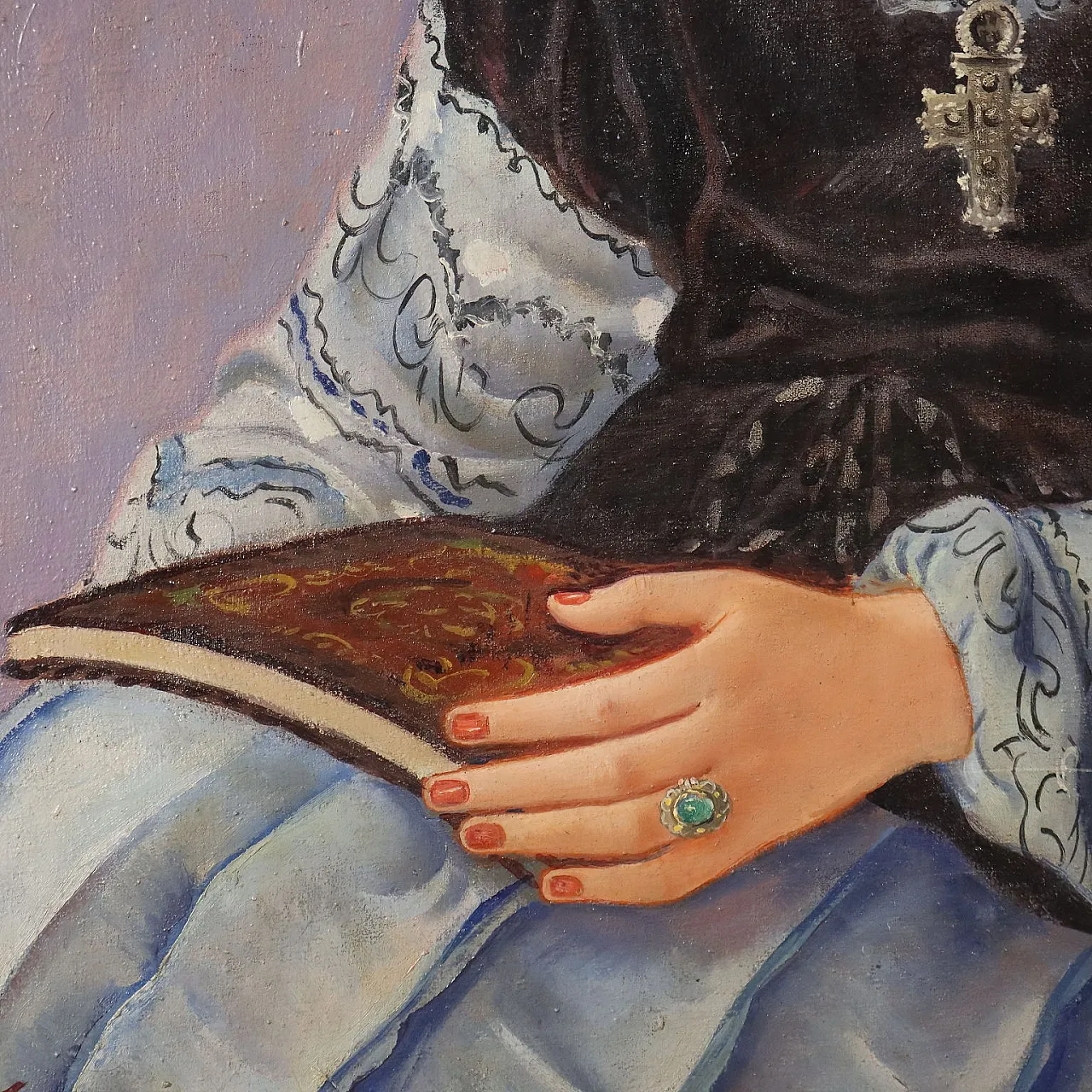Painting by Attilio Corsetti, 20th century 6