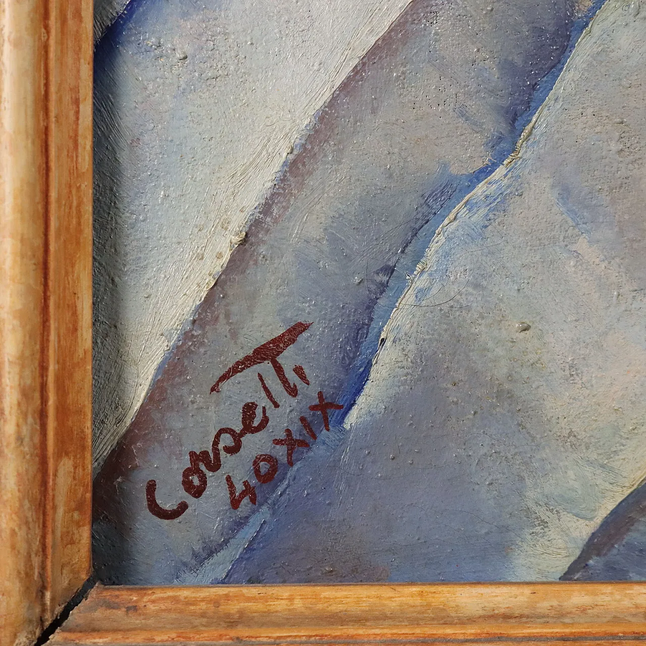Painting by Attilio Corsetti, 20th century 7