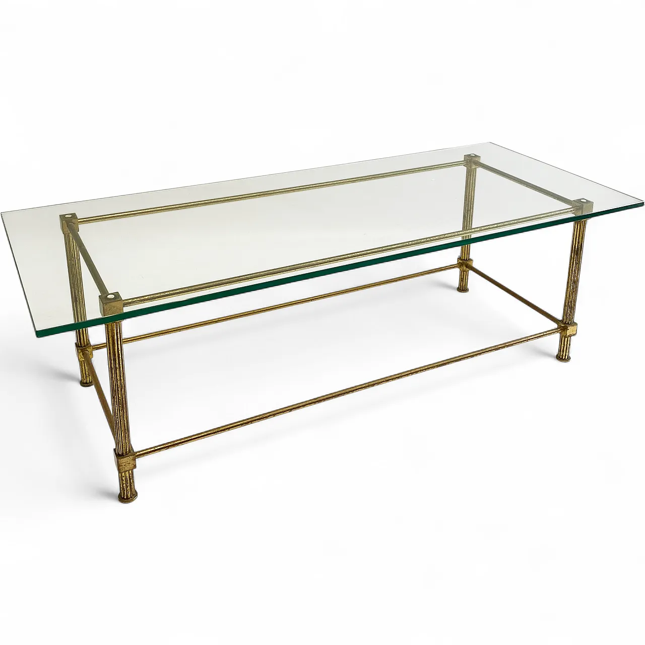 Brass Coffee Table bby Aldo Tura, 1960s 19