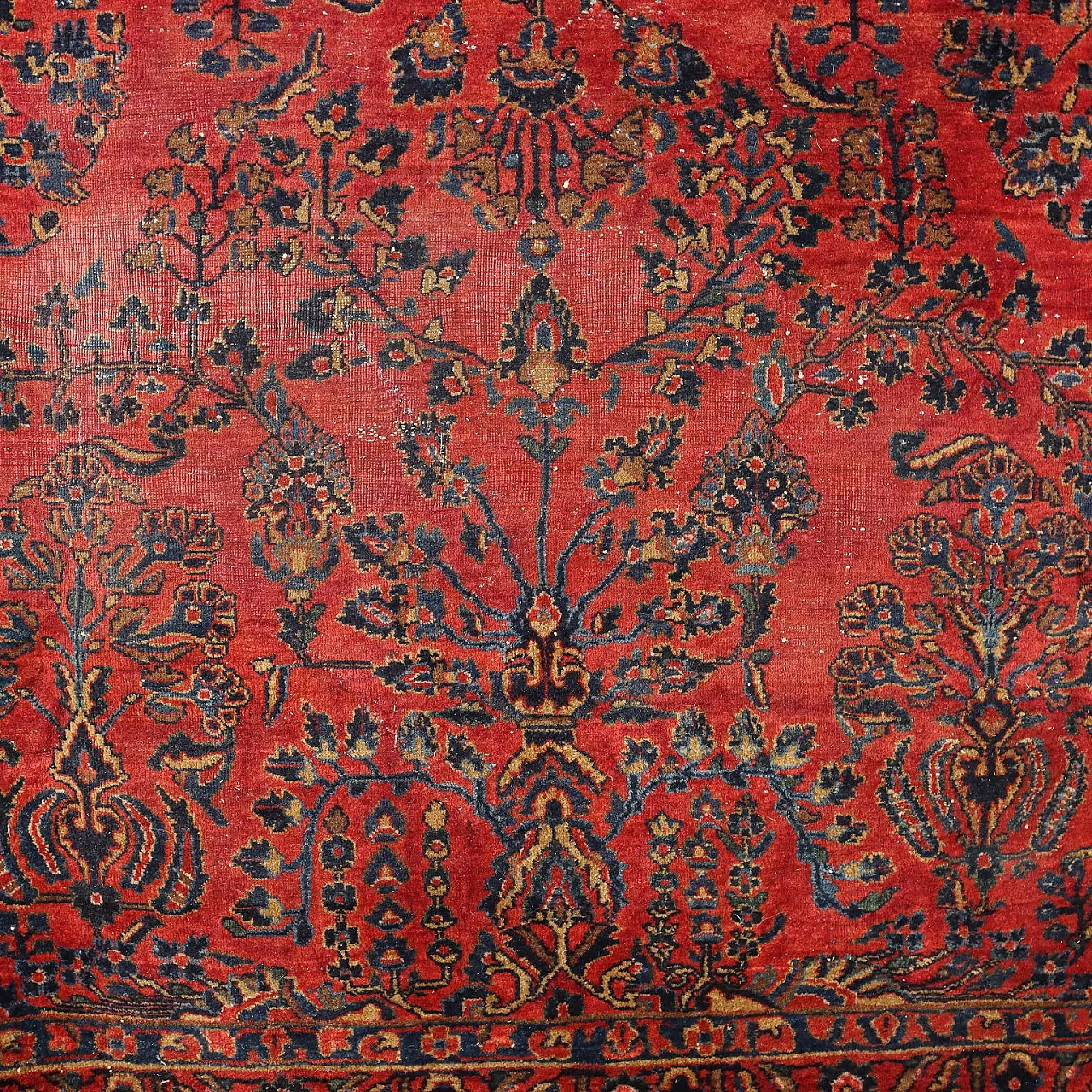 Tappeto Saruk Americano in cotone e lana 5