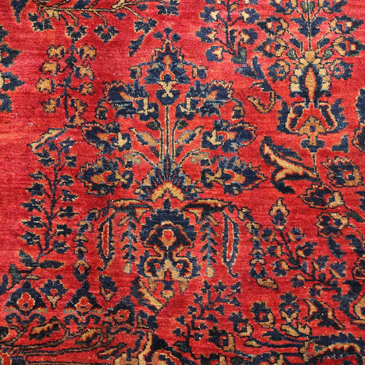 Tappeto Saruk Americano in cotone e lana 6