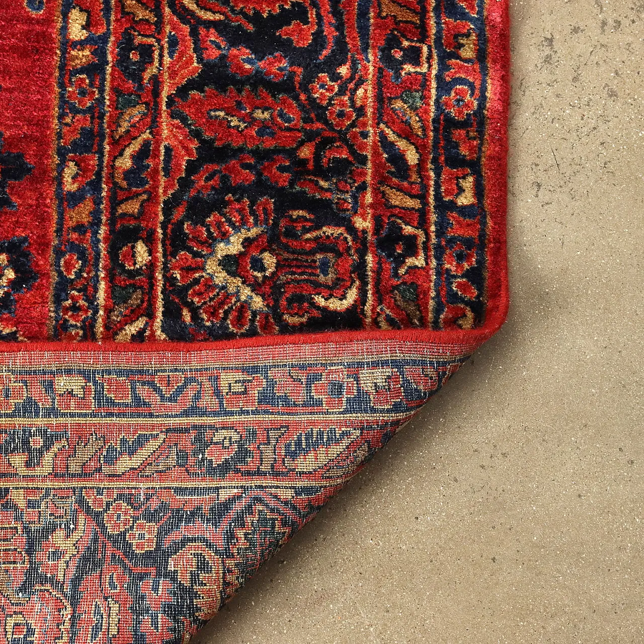 Tappeto Saruk Americano in cotone e lana 10