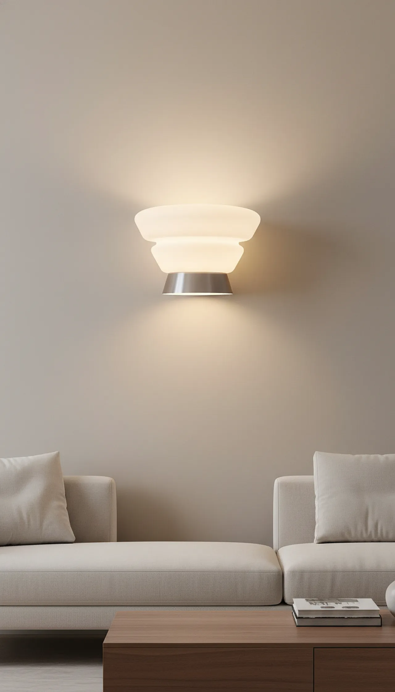 Kappa Murano Due wall lamp, 80s 1