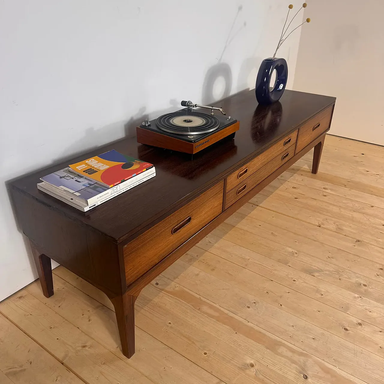 Sideboard scandinava in palissandro, anni ’60 3