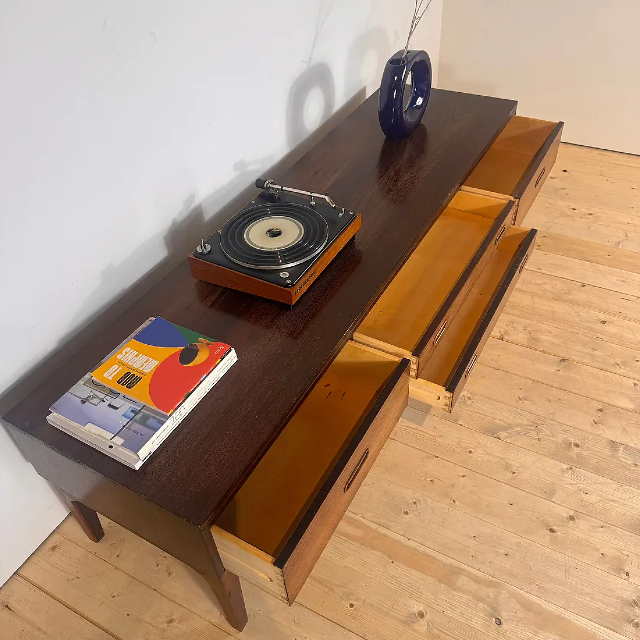 Sideboard scandinava in palissandro, anni ’60 4