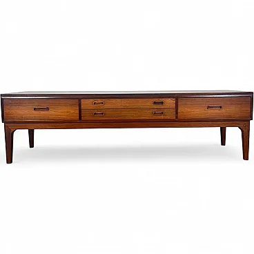Sideboard scandinava in palissandro, anni ’60