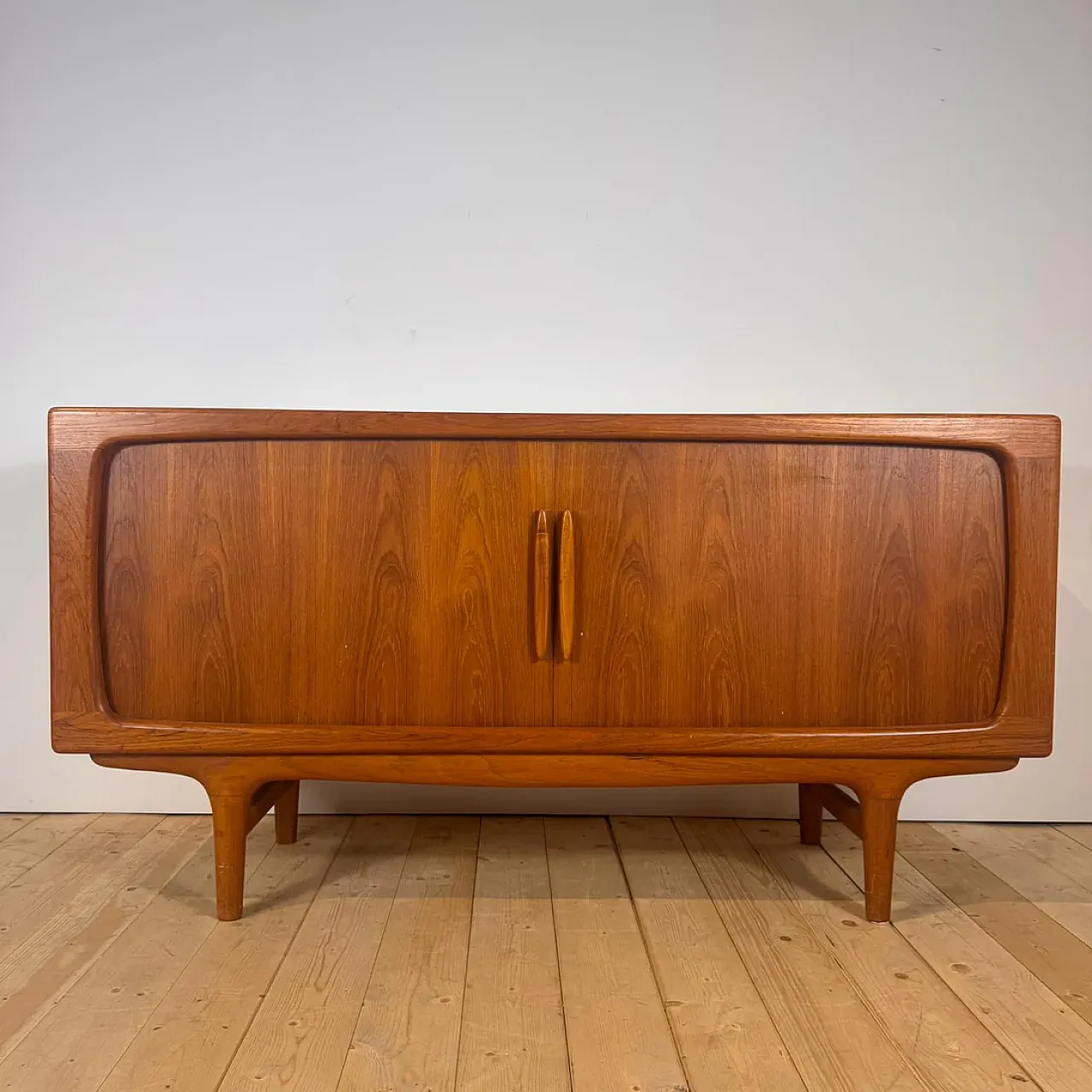 Sideboard di Silkeborg Møbler in teak, anni ’60 4