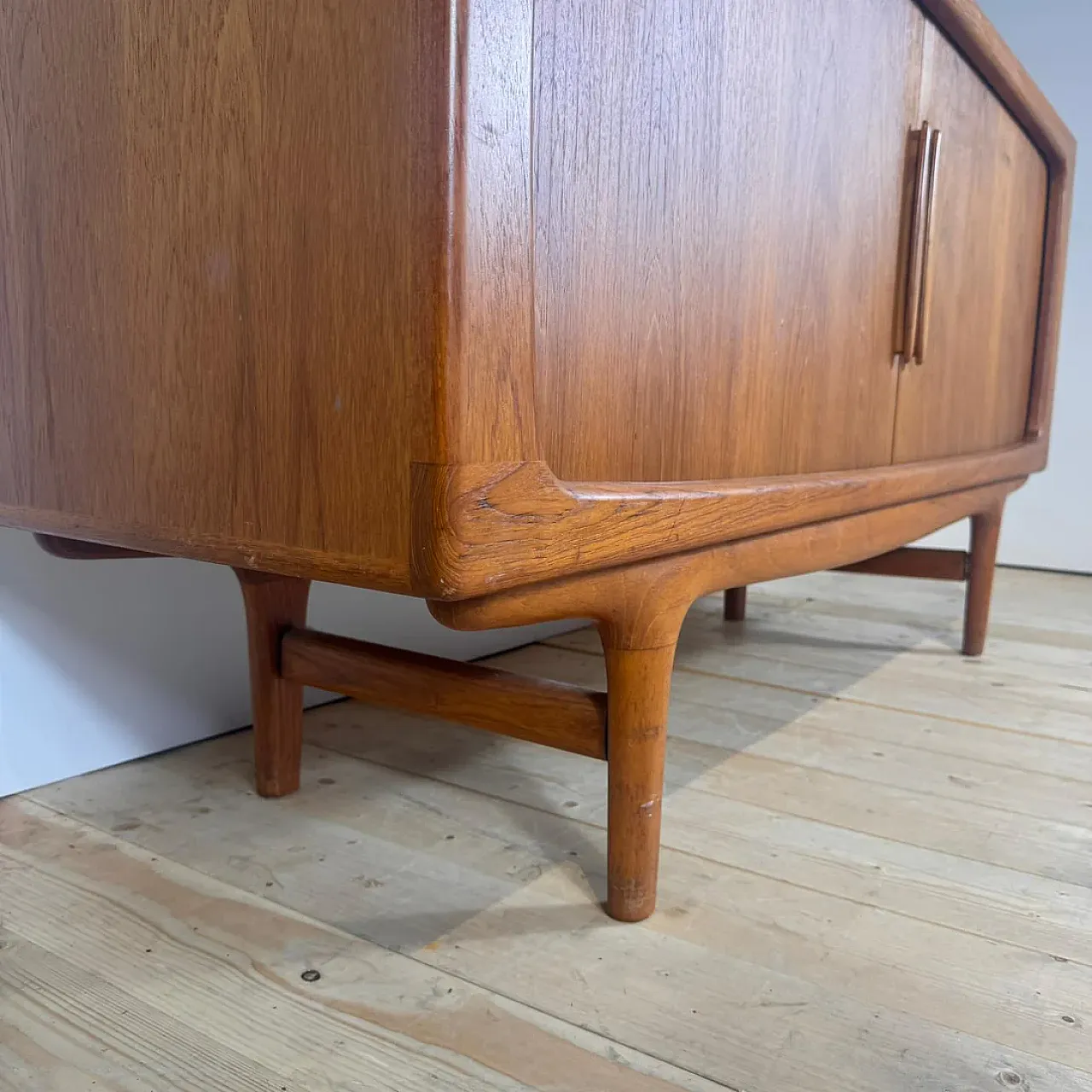 Sideboard di Silkeborg Møbler in teak, anni ’60 8