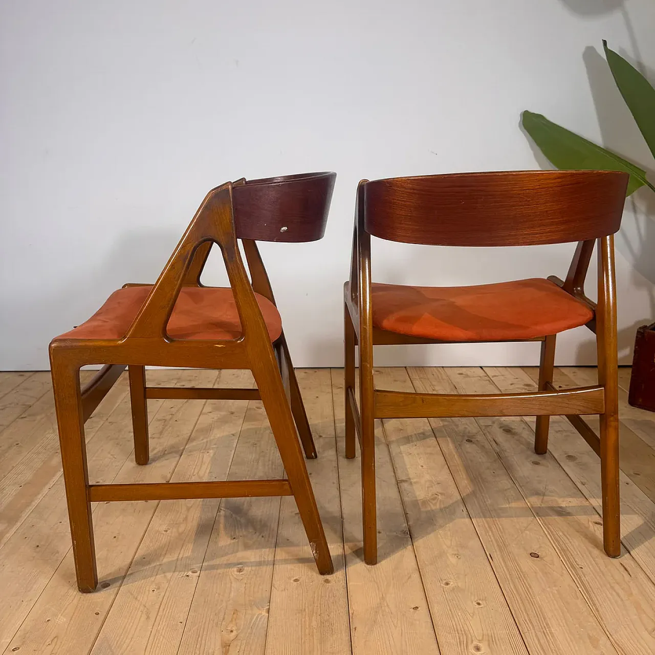 6 sedie Model 71 di Henning Kjærnulf per Boltinge Stolefabrik, anni 60 3