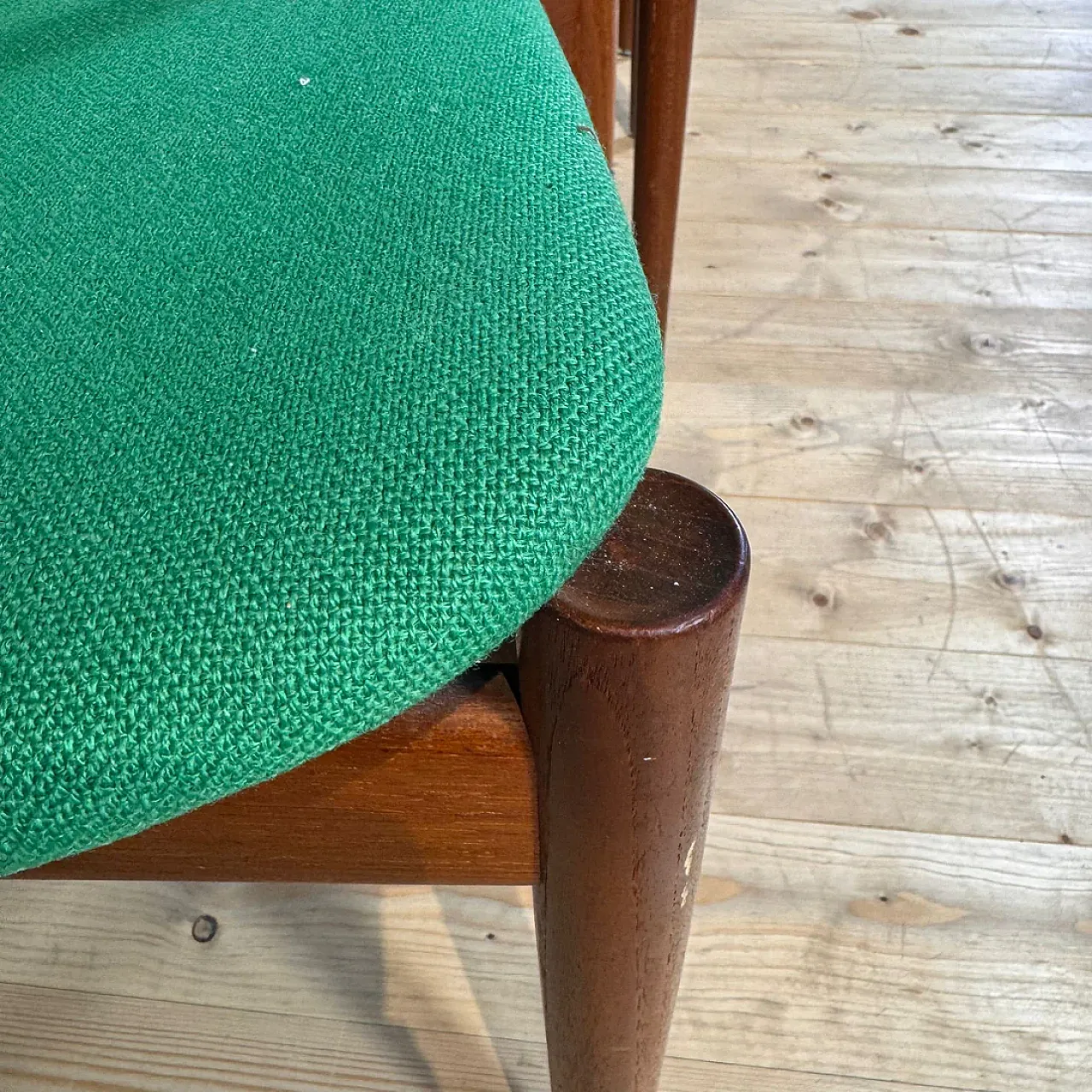 6 sedie in teak model 197 di Finn Juhl, anni ’60 15