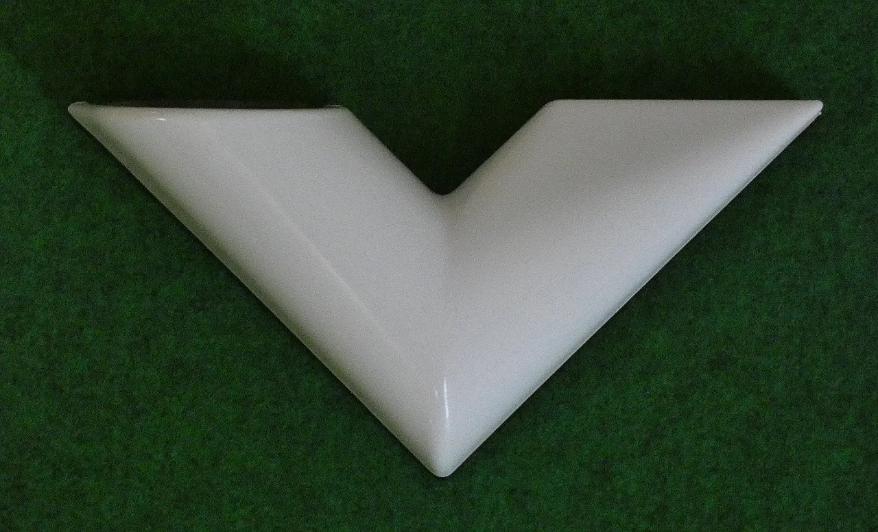 Pair of Polycarbonate wall lamps by Francesconi, 1980s 3