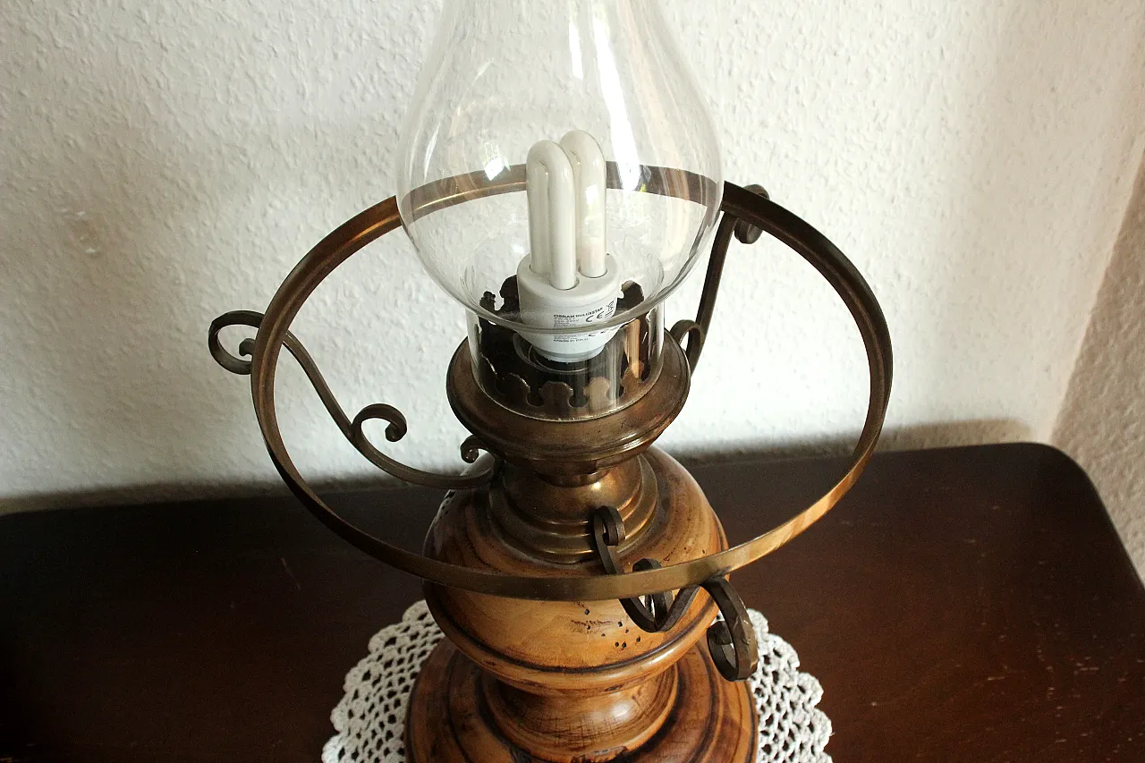 Mid Century table lamp, 50s 7
