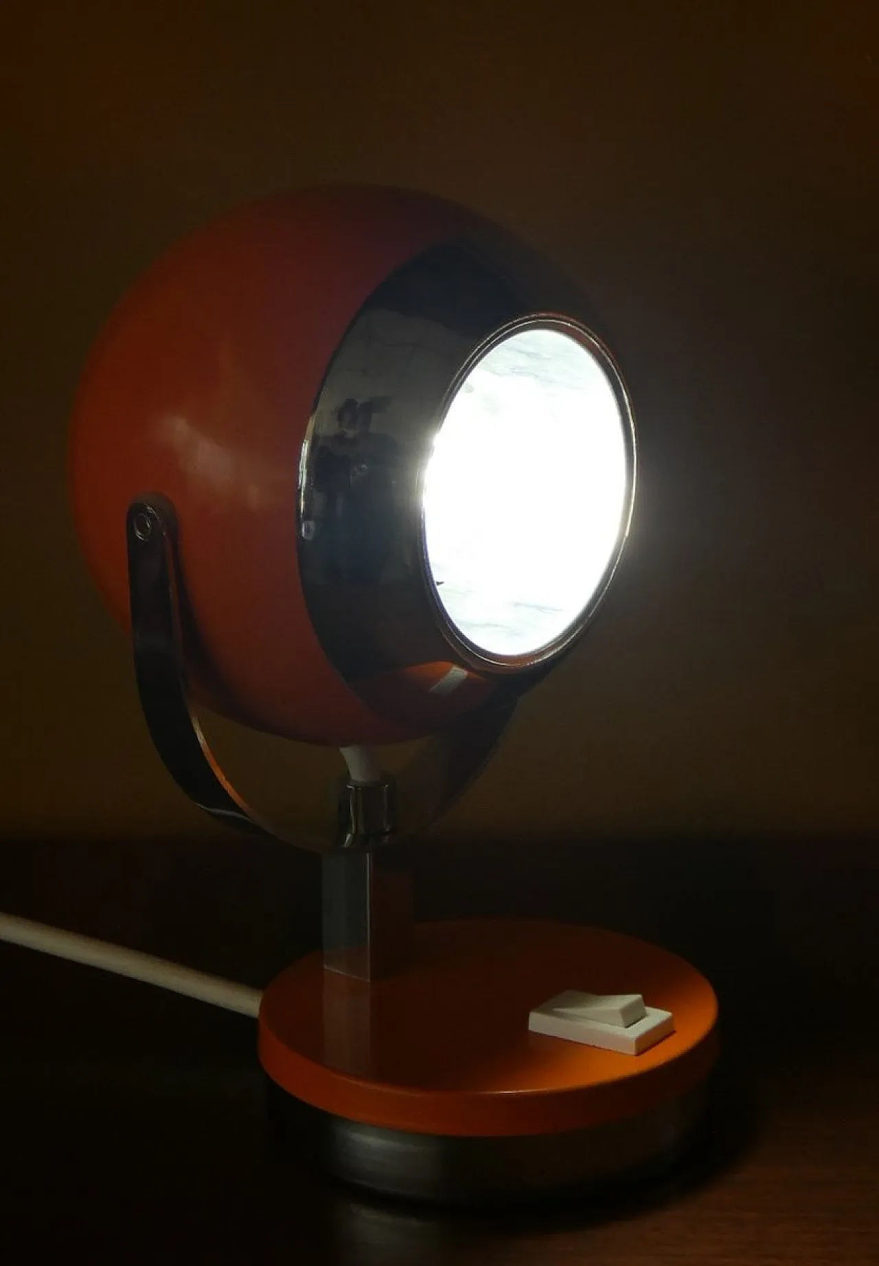 Pair of Eyeball Lamps by Goffredo Reggiani for Reggiani, 1970s 3