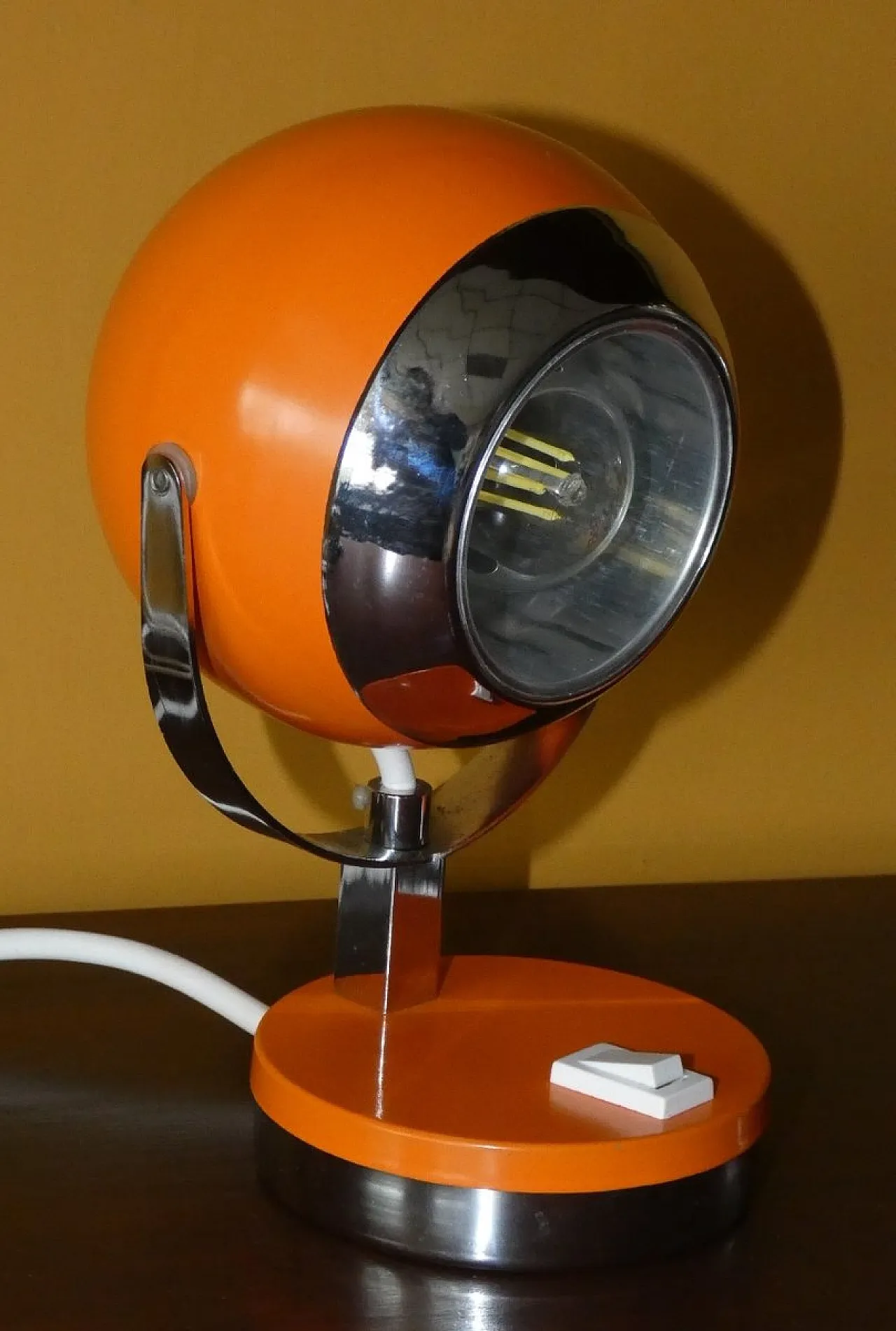 Pair of Eyeball Lamps by Goffredo Reggiani for Reggiani, 1970s 4
