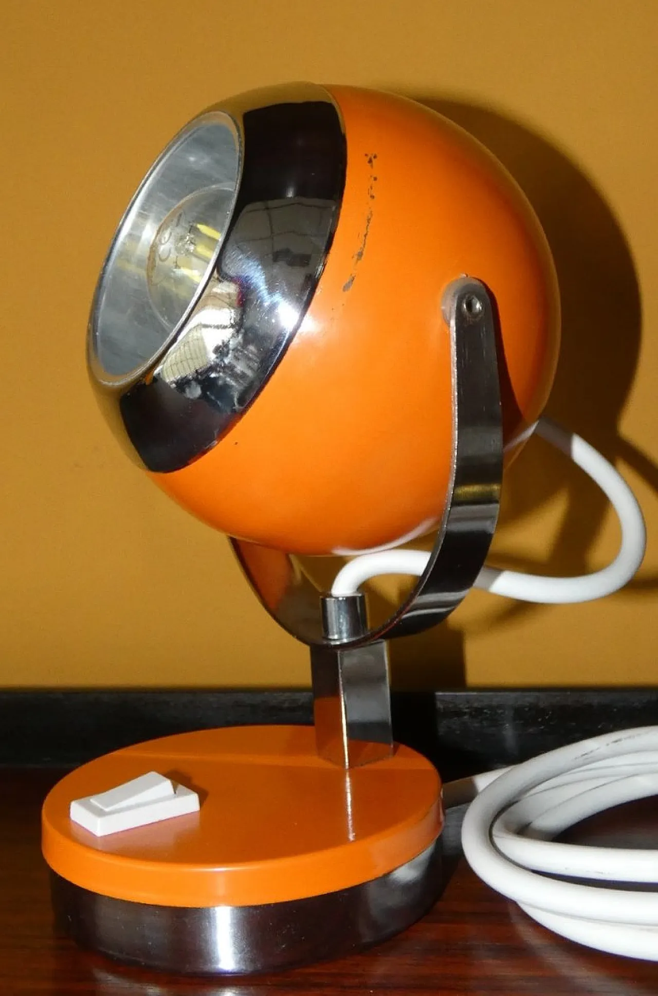 Pair of Eyeball Lamps by Goffredo Reggiani for Reggiani, 1970s 11