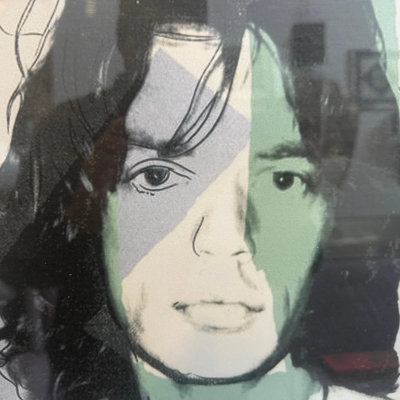 Litografia Pop Art Mick Jagger 56/100 di Andy Warhol, anni 2000 3