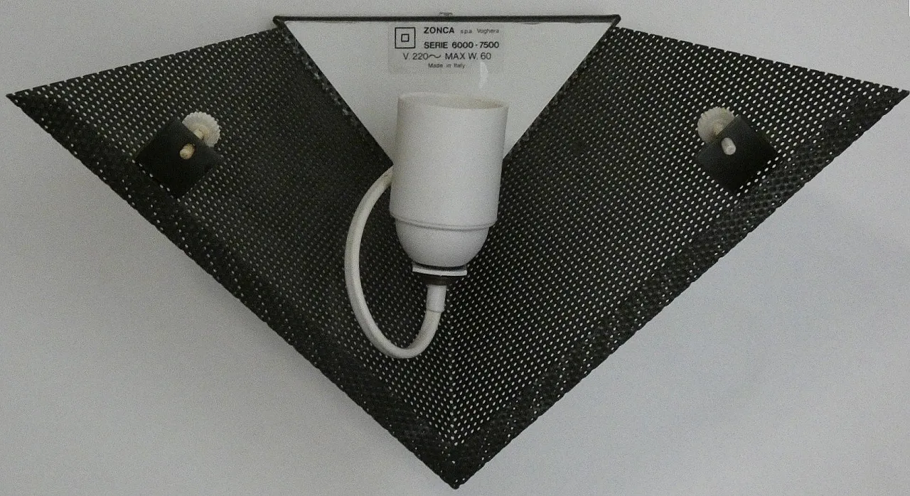 Lampade da parete in vetro di Murano di Zonca, Italia, anni '80, set di 2 11