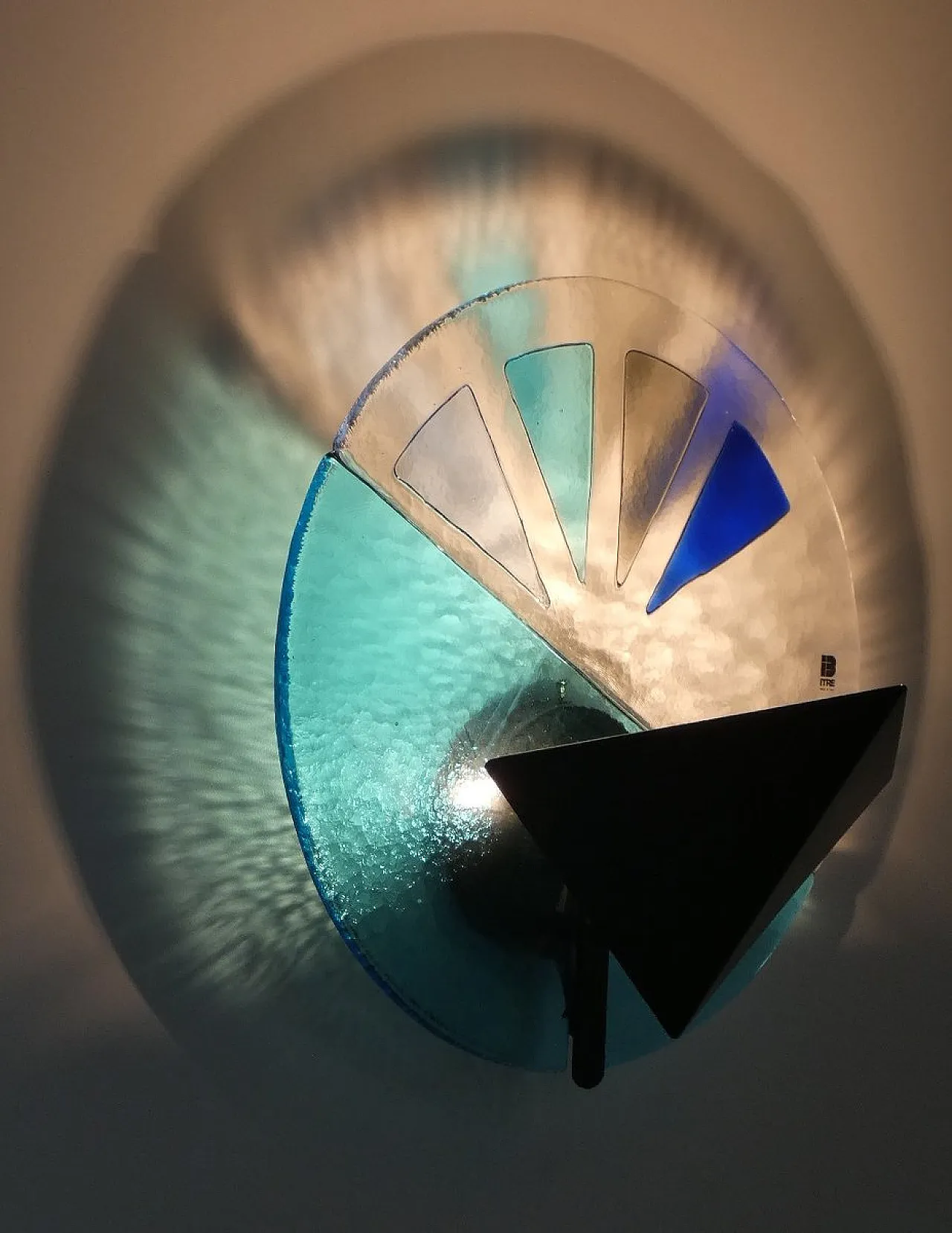 Coppia di lampade in vetro di Murano di Aureliano Toso per Itre, 1975 23