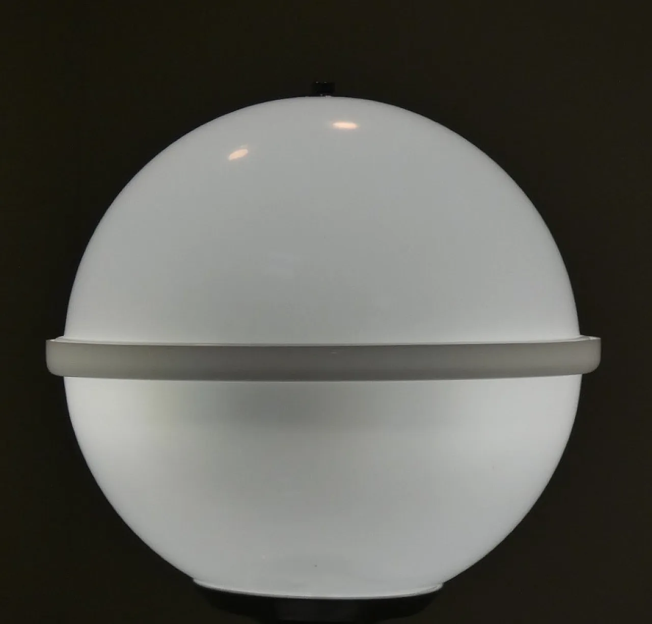 Lampada da tavolo Space Age in acrilico e acciaio, anni '70 3
