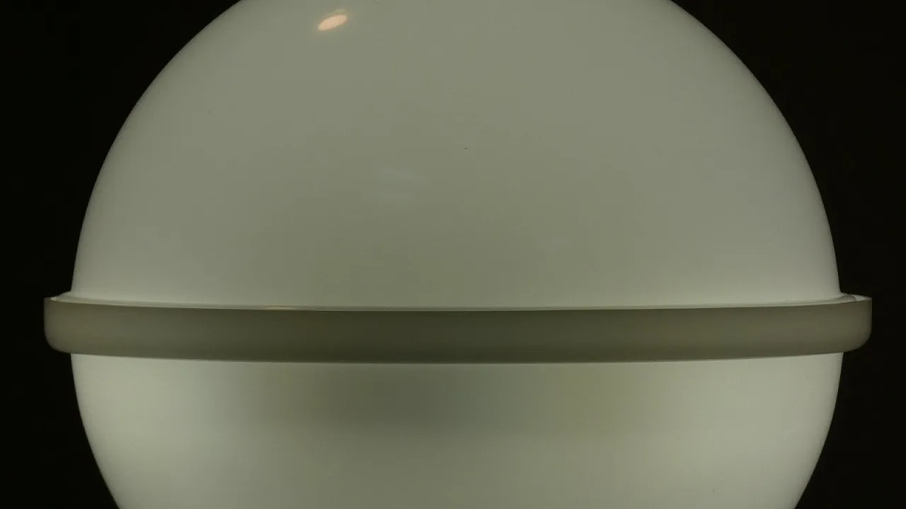 Lampada da tavolo Space Age in acrilico e acciaio, anni '70 9