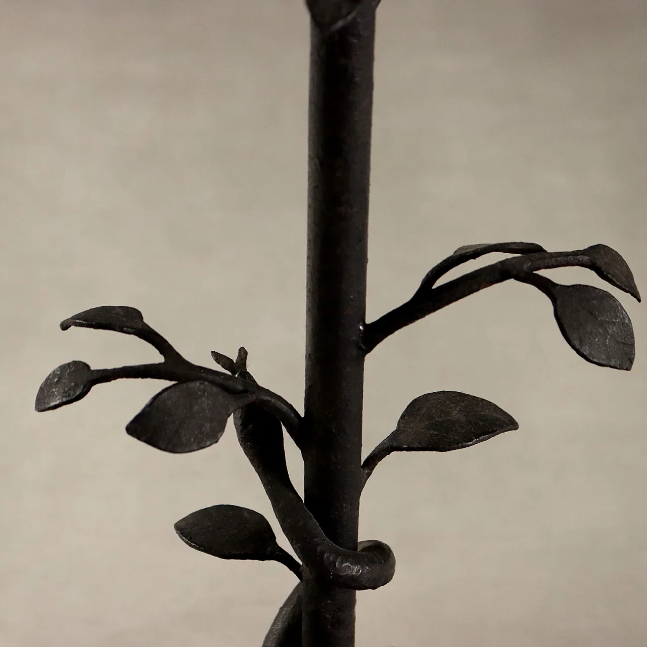 Wrought iron floor lamp, 20th century 6