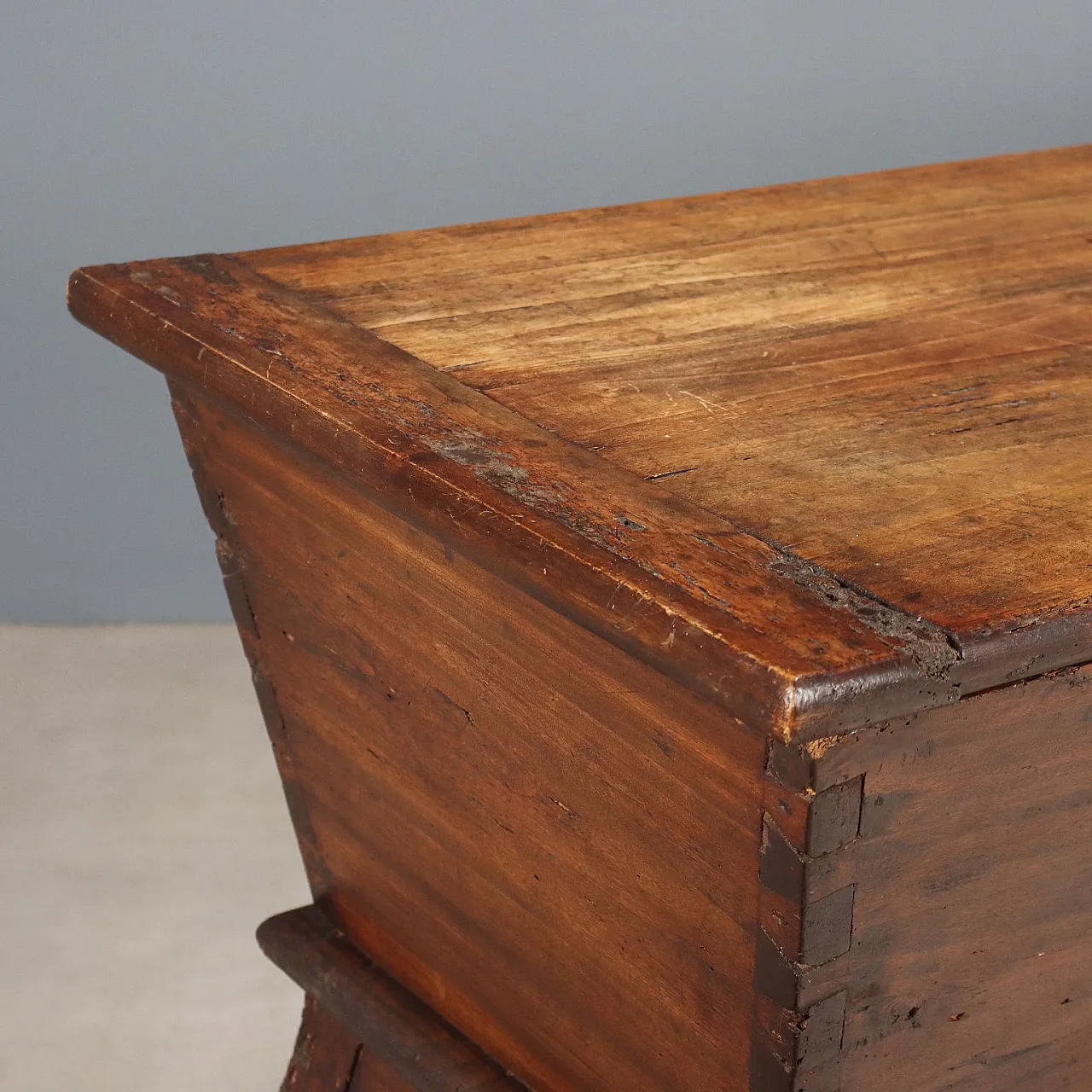 Sideboard in walnut-stained poplar, 19th century 5