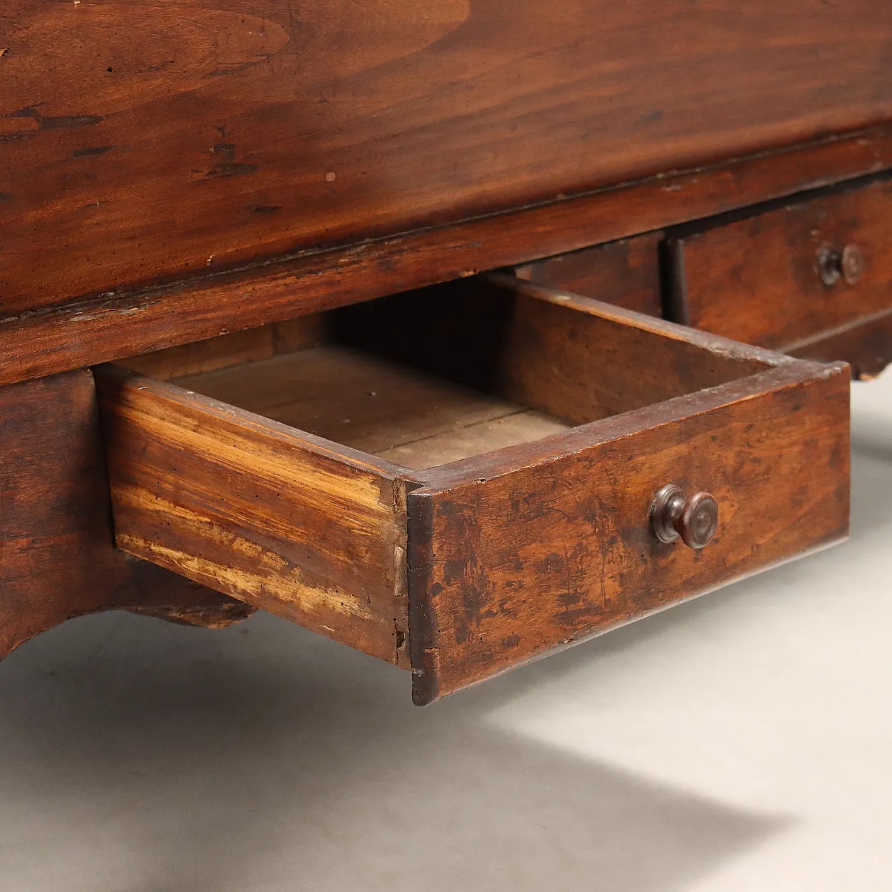 Sideboard in walnut-stained poplar, 19th century 7