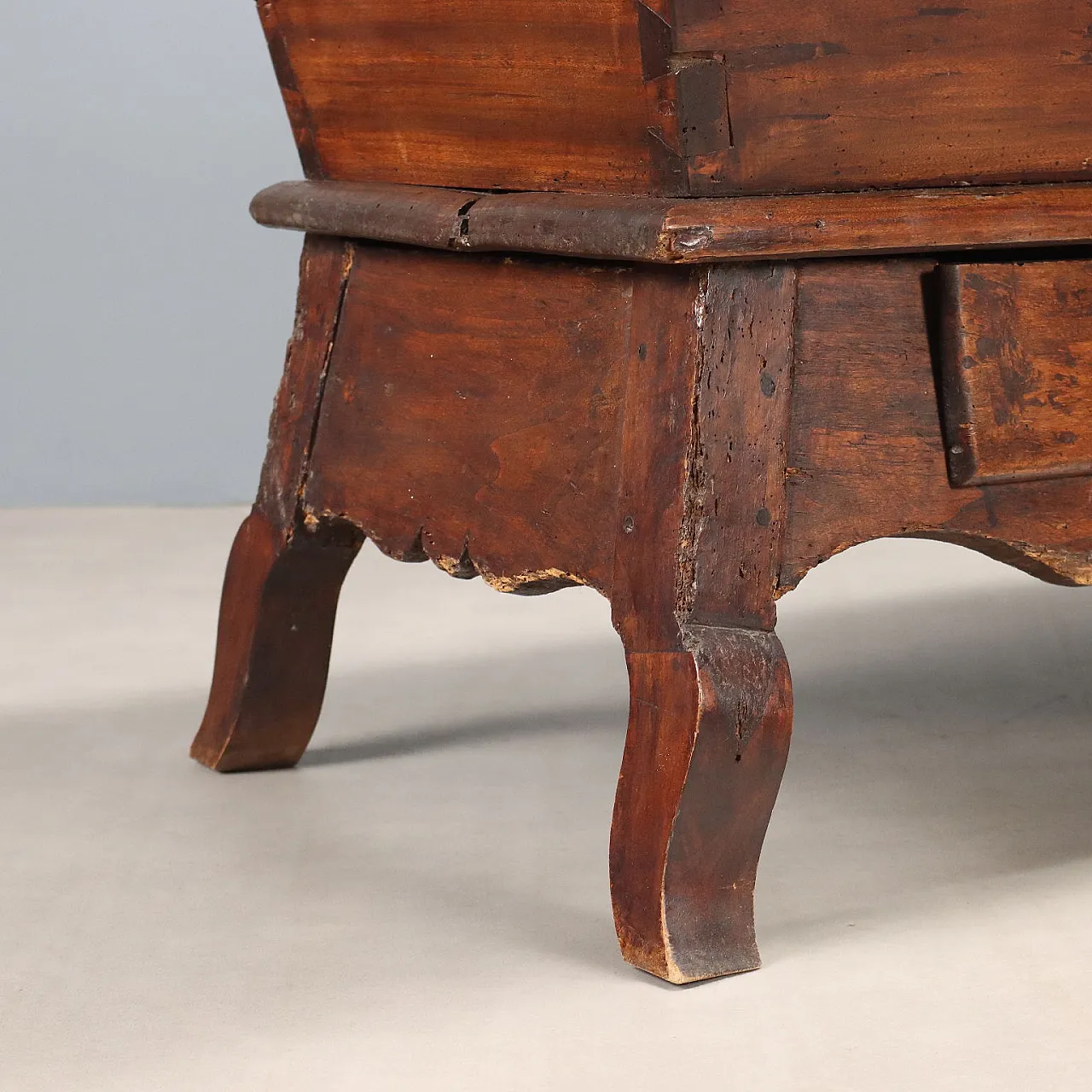 Sideboard in walnut-stained poplar, 19th century 8