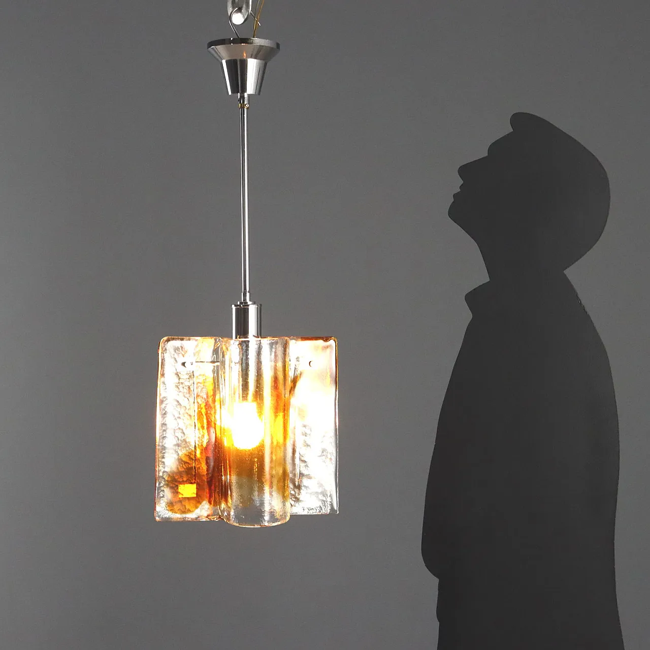 Chandelier in Murano glass, 1970s 2