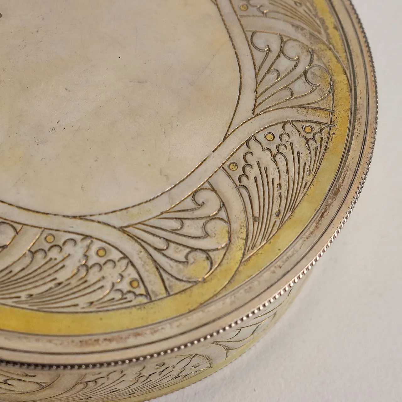 Silver snuffbox by Morini Bologna, 20th century 4