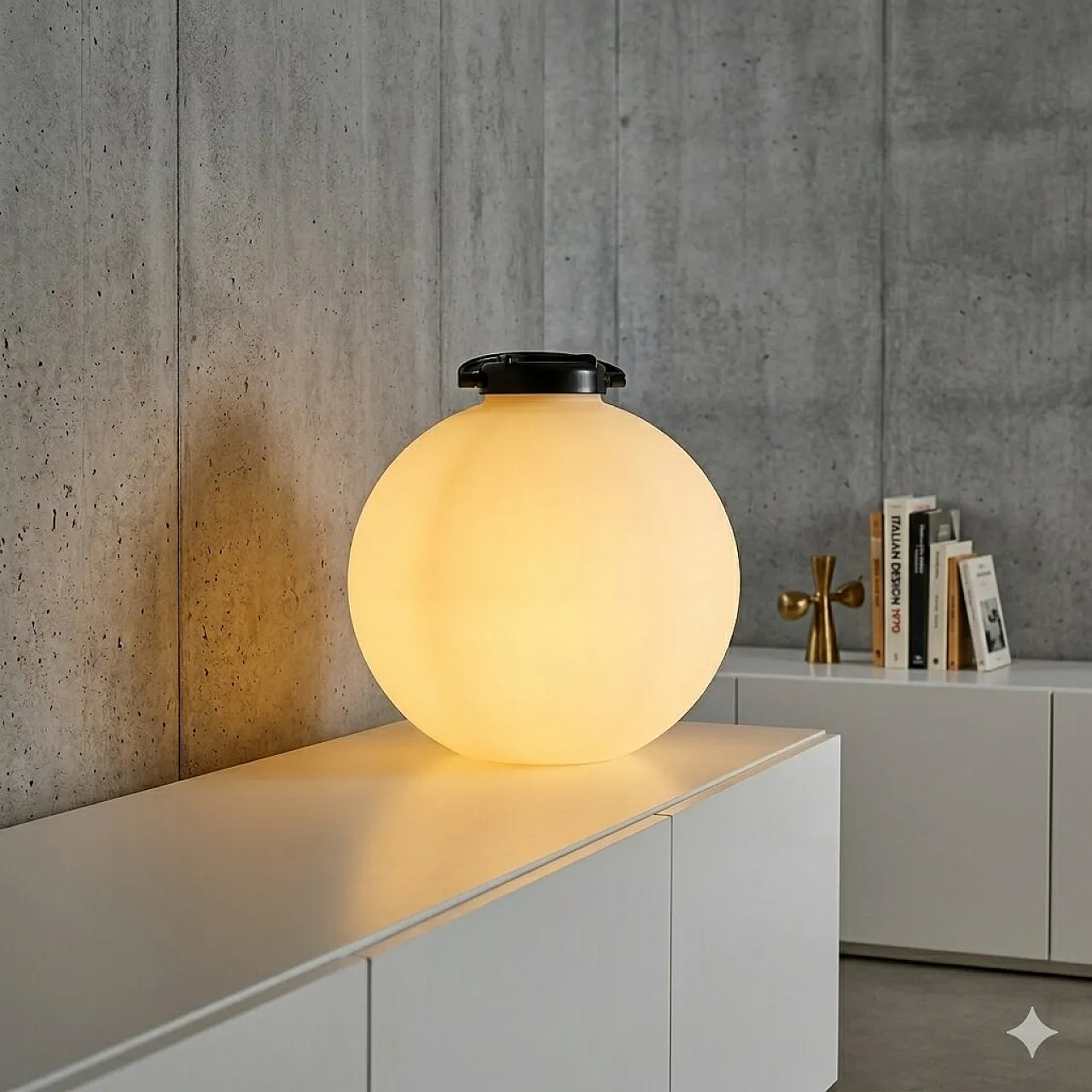 Tama lamp by Isao Hosoe for Valenti Luce, 20th century 2
