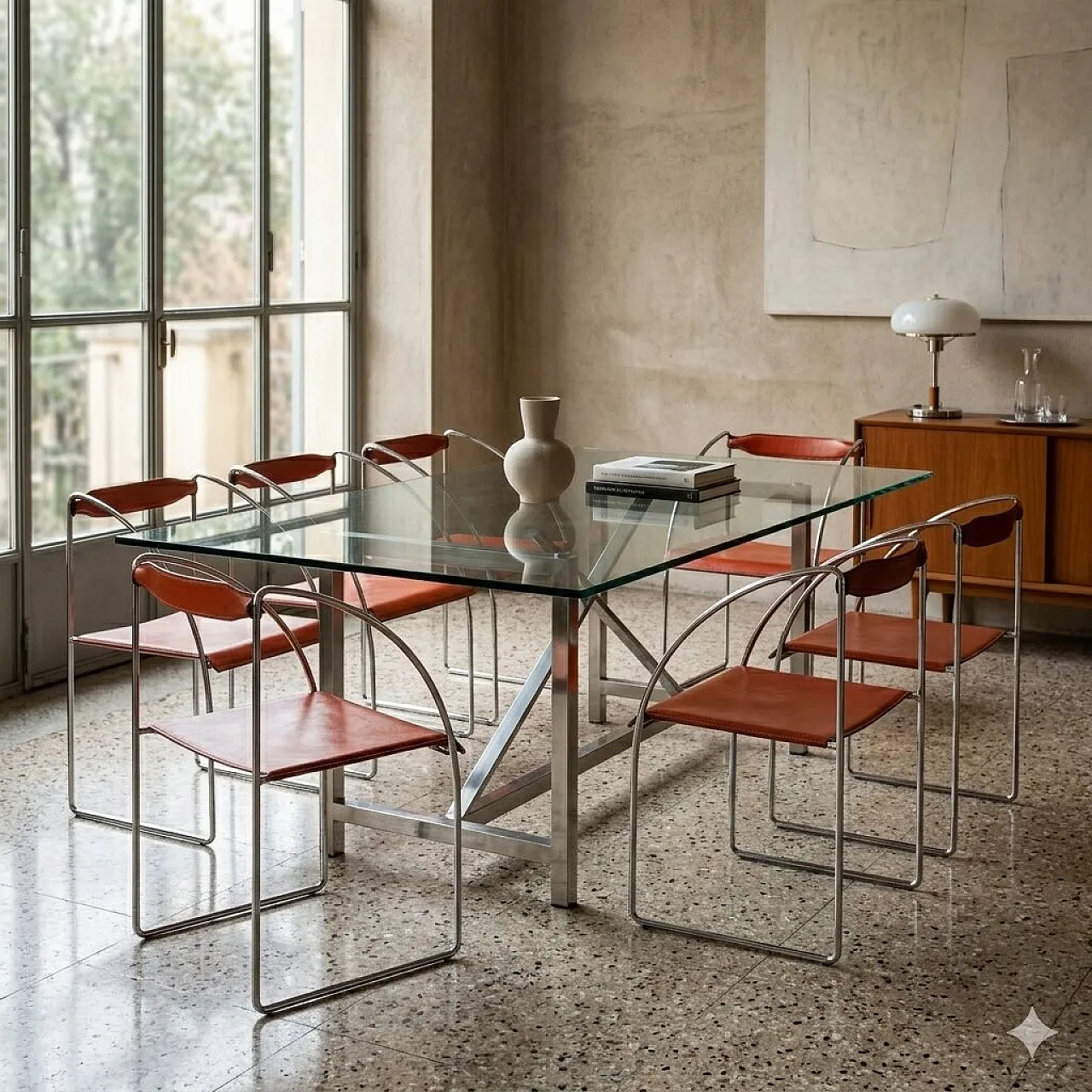 7 Patoz chairs by Francesco Soro, 20th century 2