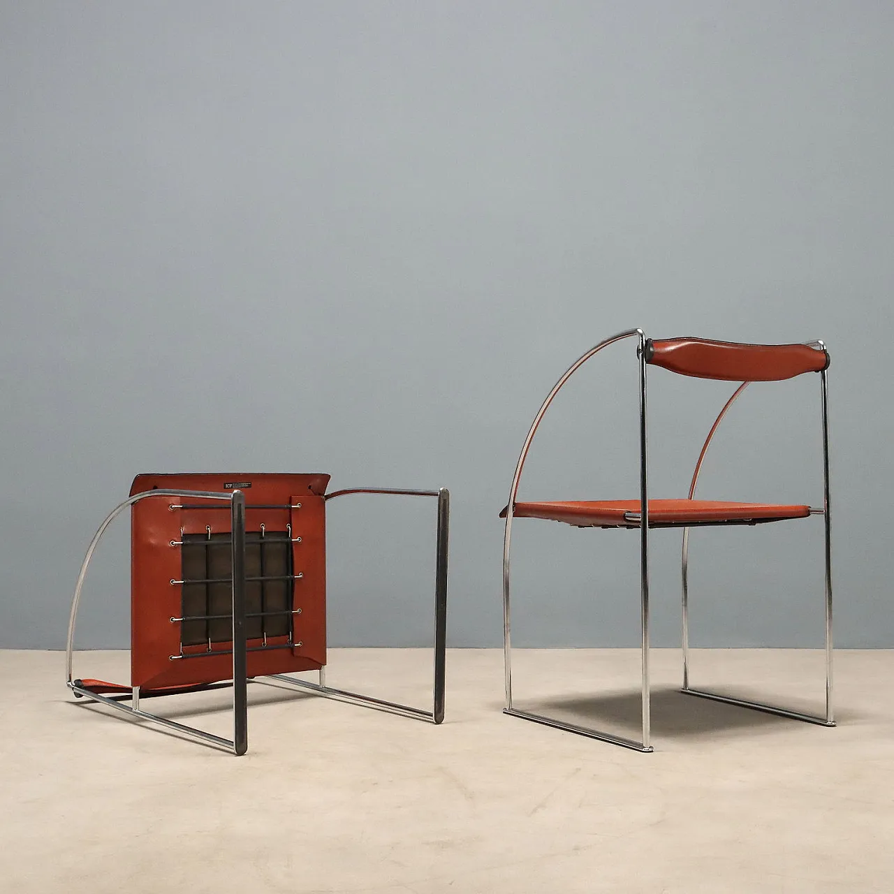 7 Patoz chairs by Francesco Soro, 20th century 10