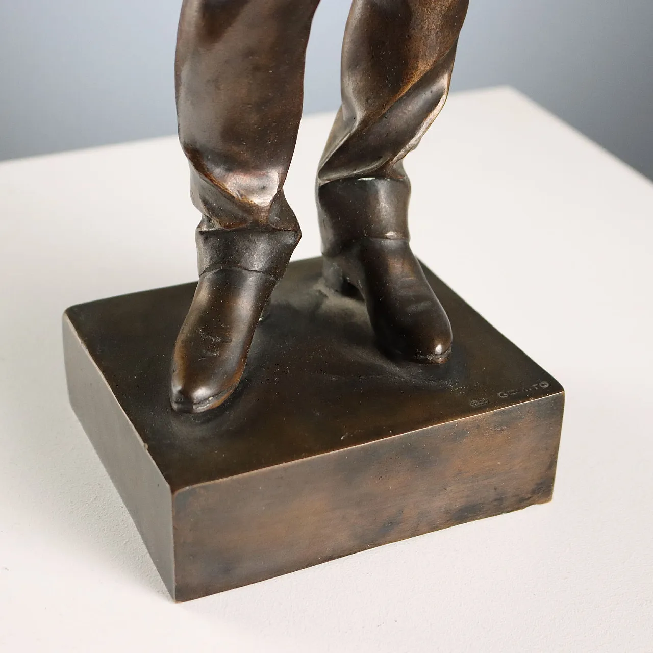 Il Pittore Meissonier, scultura in bronzo da Vincenzo Gemito, '900 10