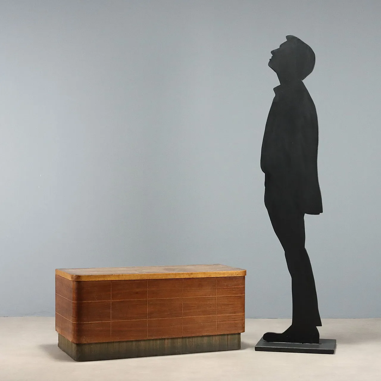 Walnut chest, 1940s 3