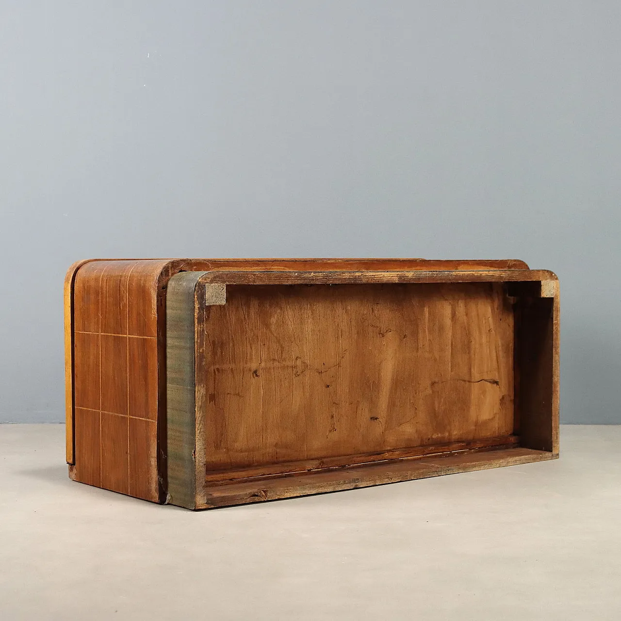 Walnut chest, 1940s 10