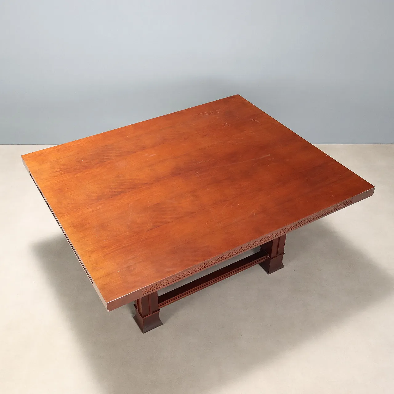 Husser table by Frank Lloyd Wright for Cassina, 20th century 8