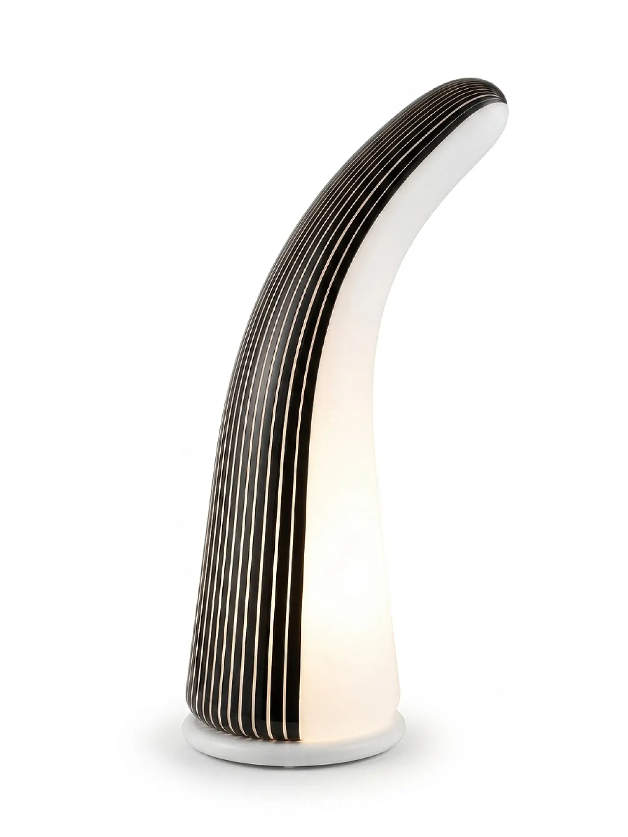 Lampada da Tavolo Peota di de Majo, Murano, anni '70 1