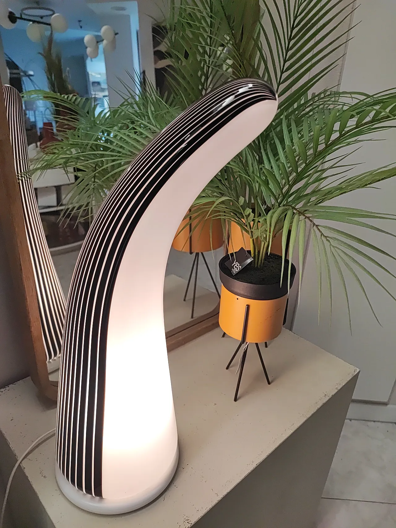 Lampada da Tavolo Peota di de Majo, Murano, anni '70 3
